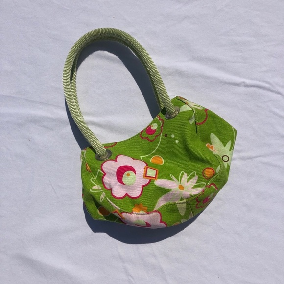 Floral Green Mini Bag - Picture 2 of 3